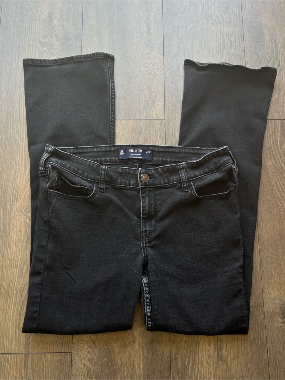 Hollister Low Rise Boot Cut Jeans